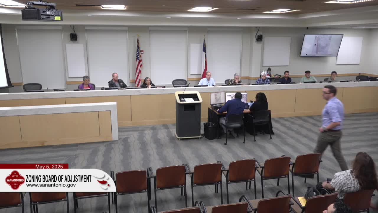 San Antonio Board of Adjustment approves most variances, denies one short‑term‑rental exception and continues one case
