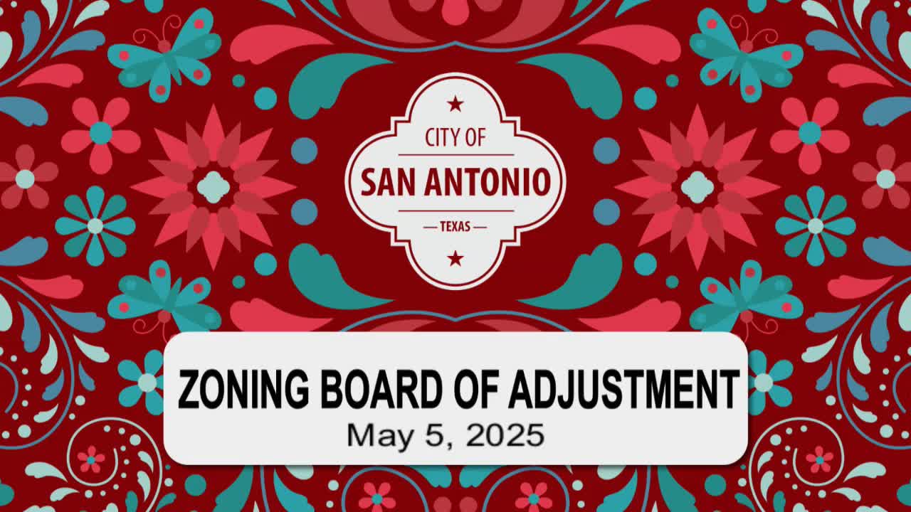San Antonio Board of Adjustments Considers Setback Variance for Estela Bierl's Property