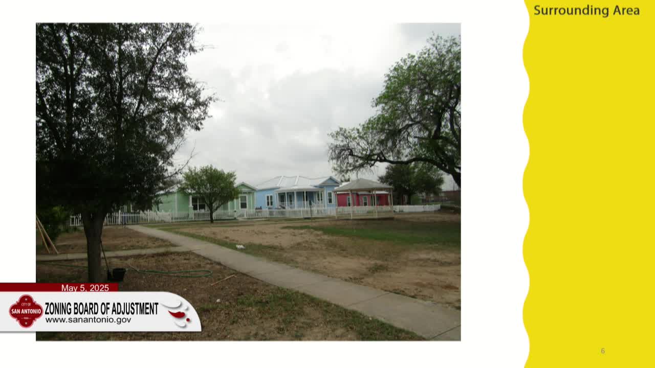 BOA Approves Rear Setback Variance for Stella Villareal's Property Development