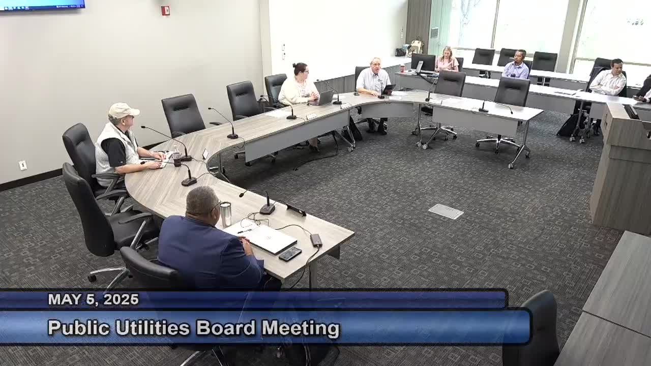 Public Utility Board meeting canceled due to lack of quorum
