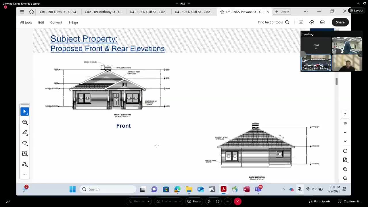 Commissioners Review Historic Home Design Modifications in Local District Meeting