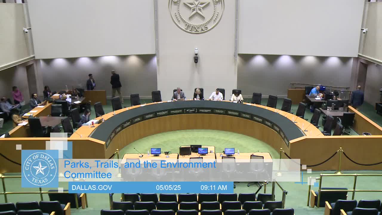 Dallas parks department reviews CAPRA reaccreditation work ahead of 2026 submission