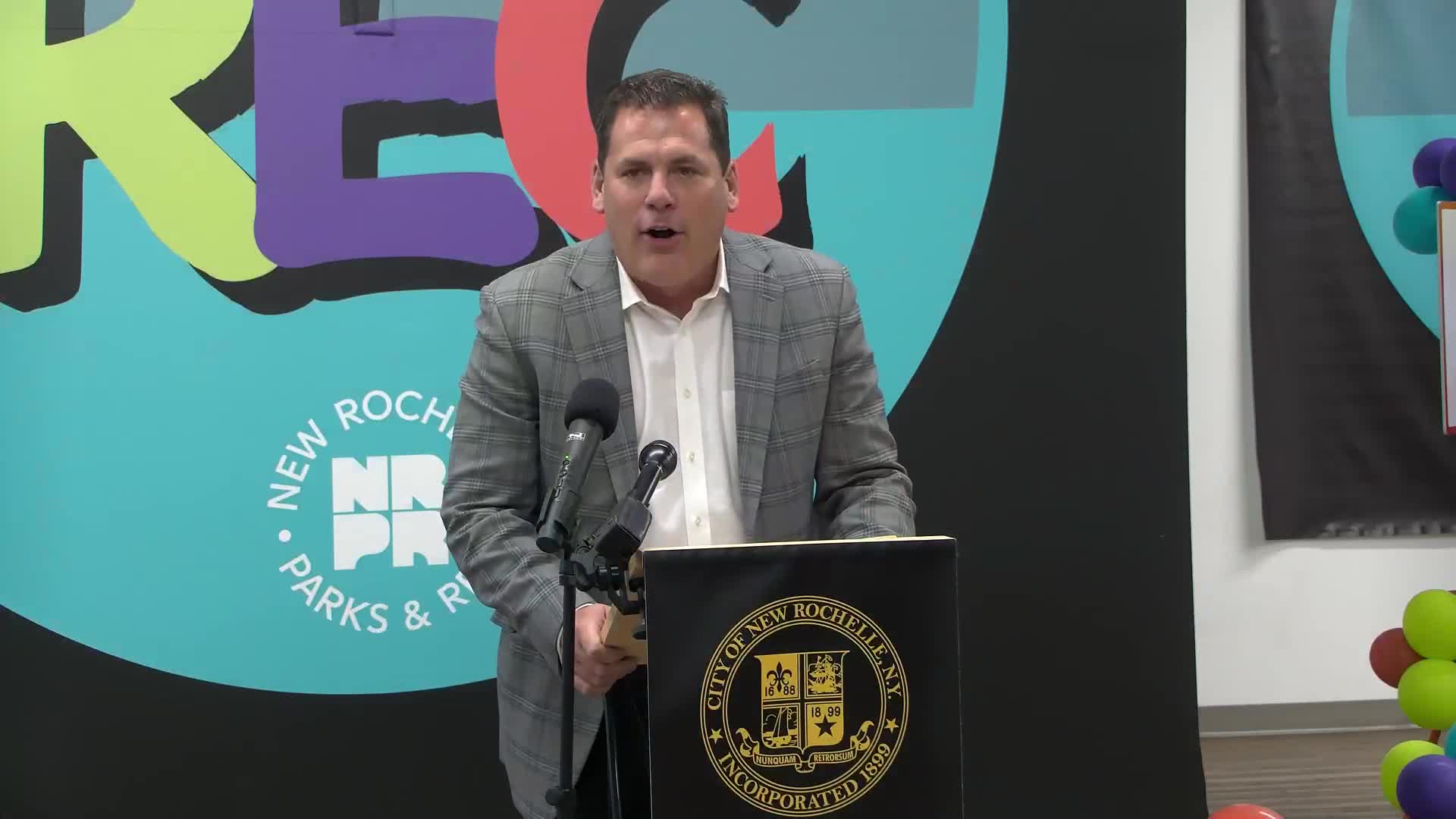 New Rochelle opens 'Downtown Rec' indoor community center with private sponsorship