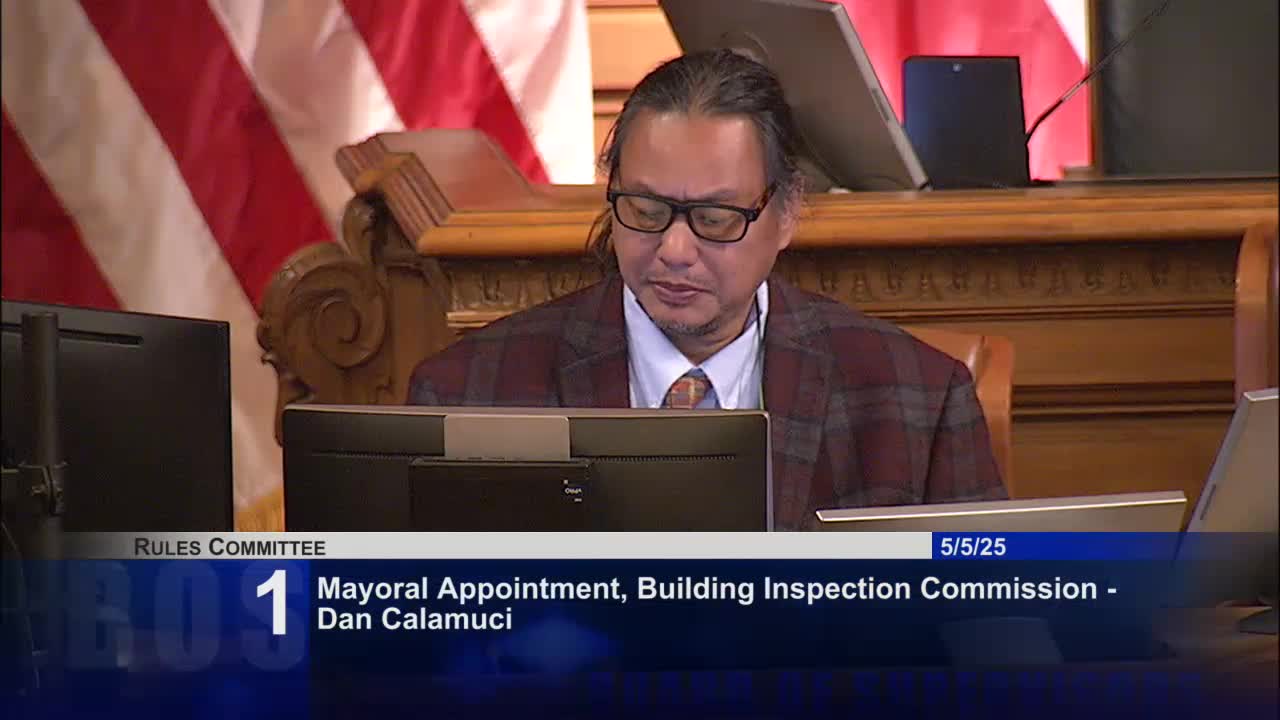 Rules Committee continues SoMa Community Stabilization Fund advisory appointment