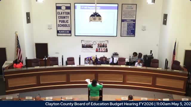 Clayton County Board discusses budget cuts and educator retention concerns