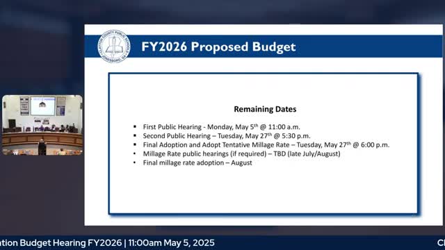 Clayton County Board outlines budget plan amid public participation concerns