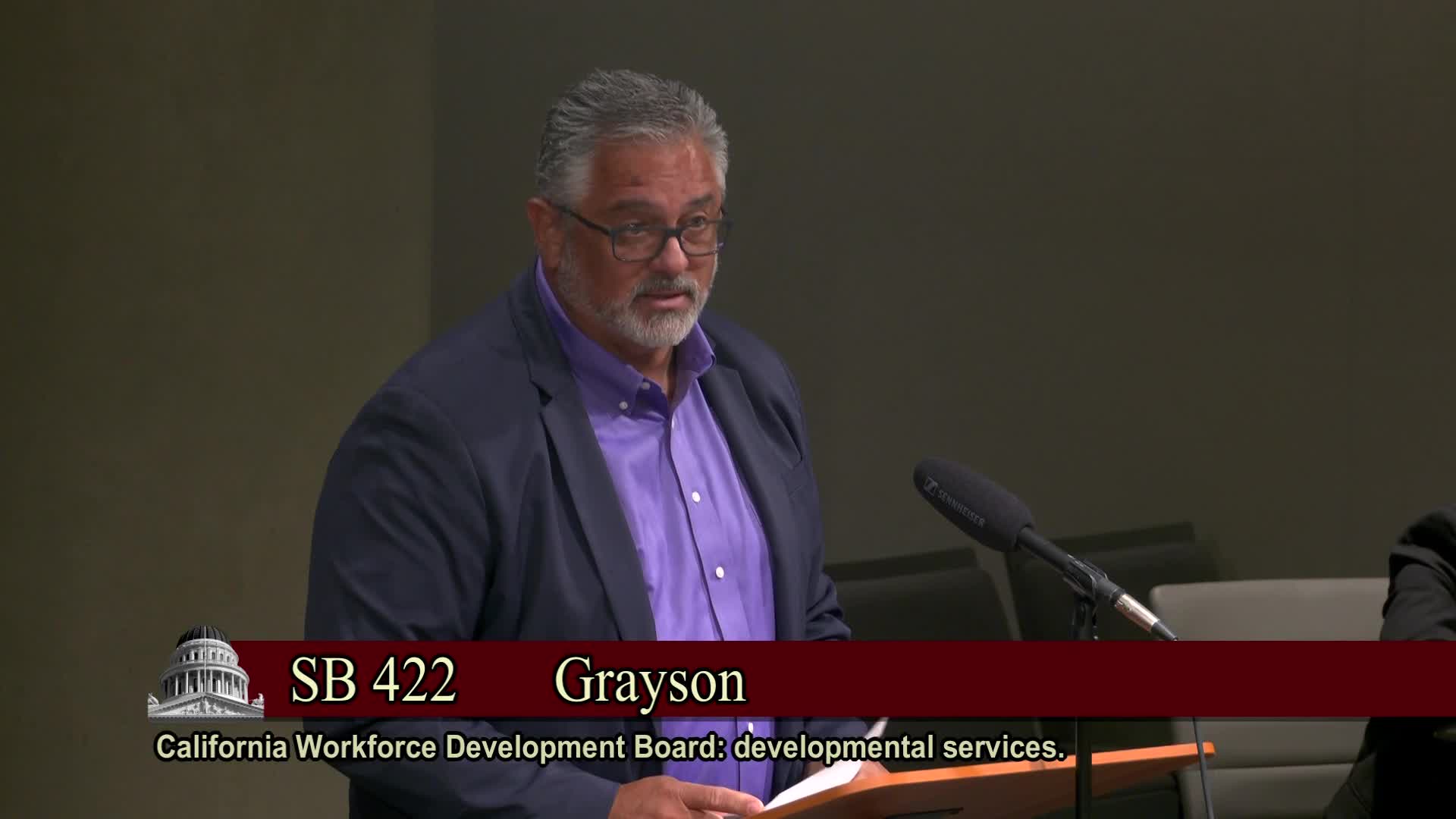 California committee reviews workforce crisis bill and welfare fraud measures