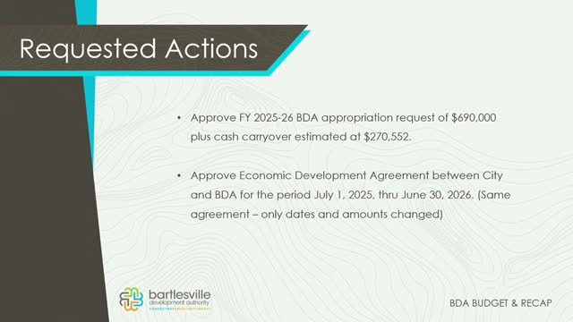 Bartlesville City Council approves $600K economic development fund allocation for local businesses
