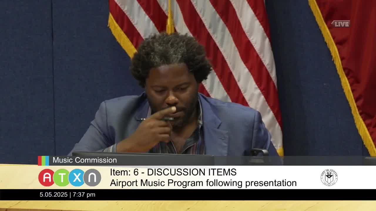 Austin Airport Music Program Faces Cancellations as City Commissioners Seek Transparency