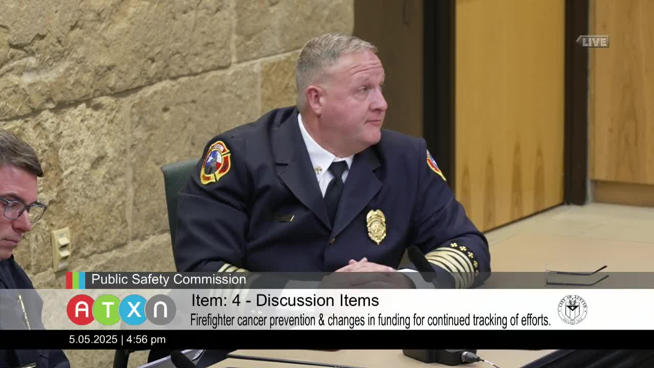Firefighter health discussions focus on PFAS and training academy updates