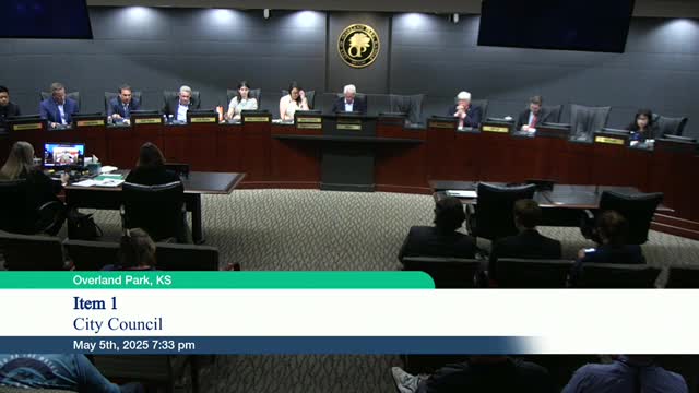 Mayor Skoog proclaims National Police Week and Kids Day America in Overland Park