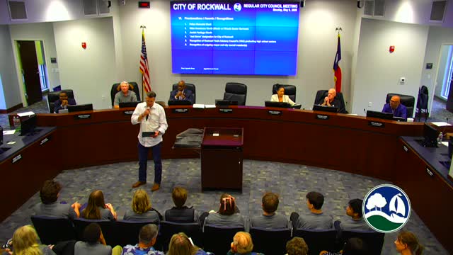 Rockwall Mayor Johannessen declares May 2025 Police Memorial Week honoring fallen officers