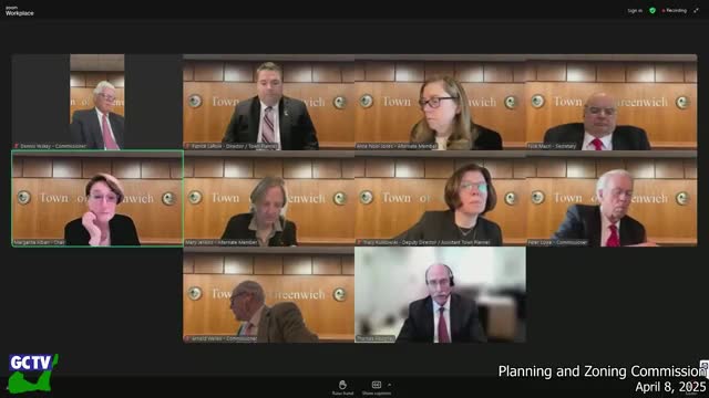 Commission presses AGW Greenwich LLC on parking plan for proposed second‑floor office use at 7 Greenwich Avenue