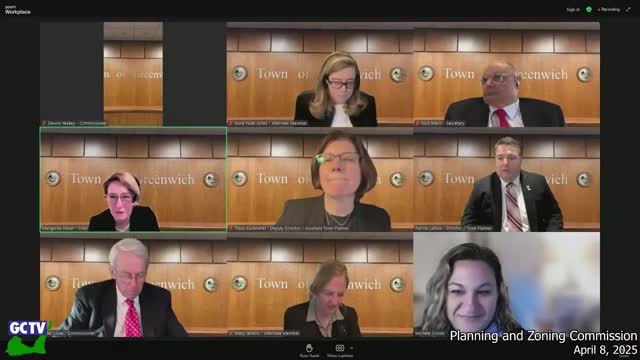 Bruce Museum and planners discuss Steamboat Road improvements; commission supports widened sidewalk to link to Greenwich Avenue