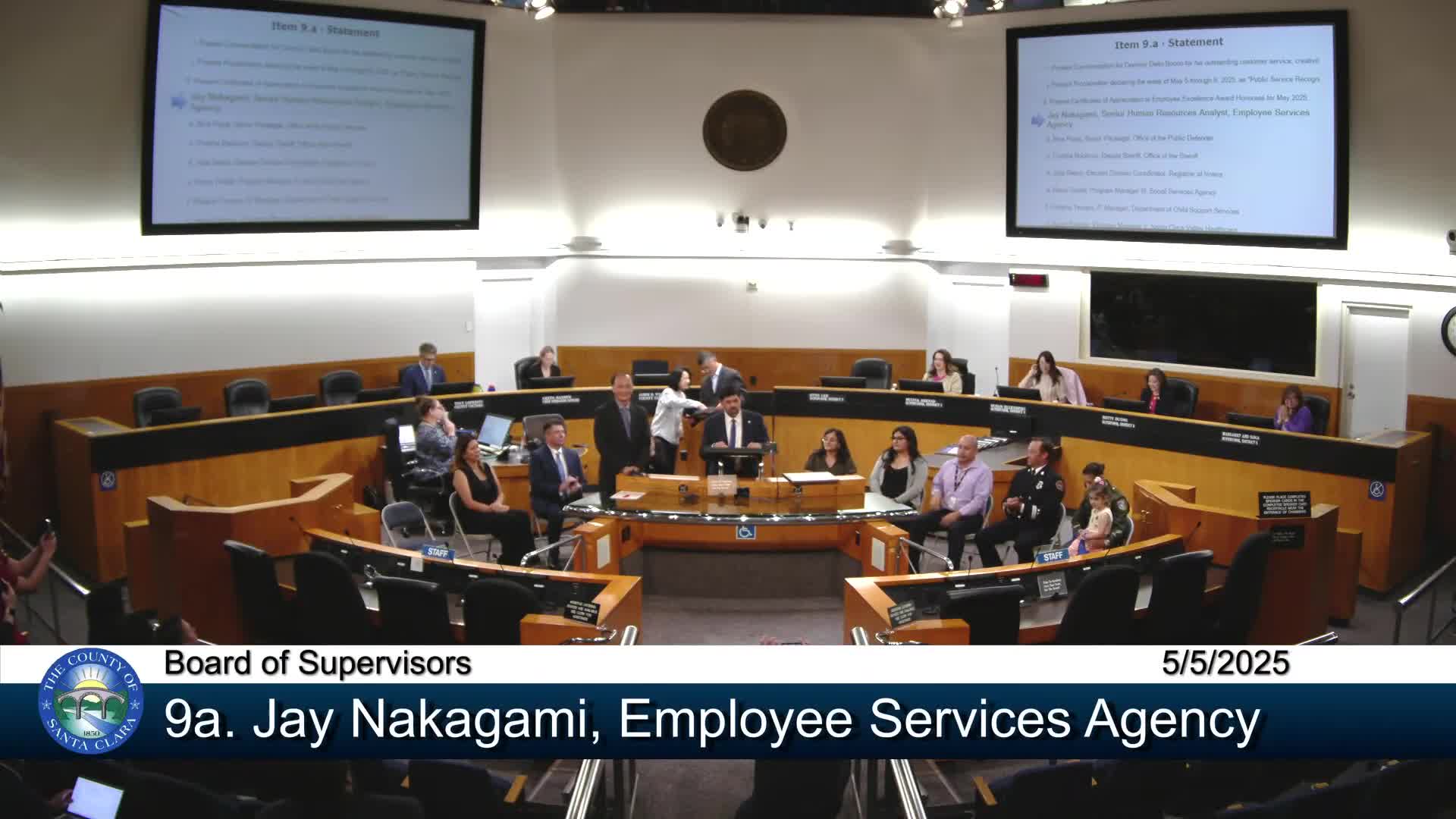Jay Nakagami and Bina Pope recognized for exceptional public service contributions