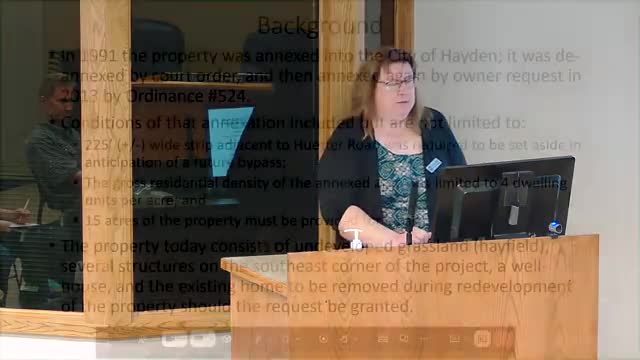 Hayden City Council approves Phase 1 of Hayden Sky Planned Unit Development