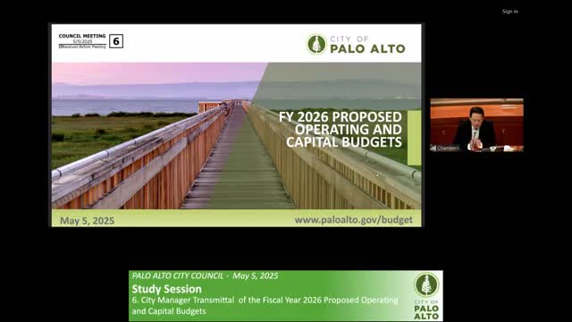 Palo Alto City Council discusses $1B budget amid economic uncertainties