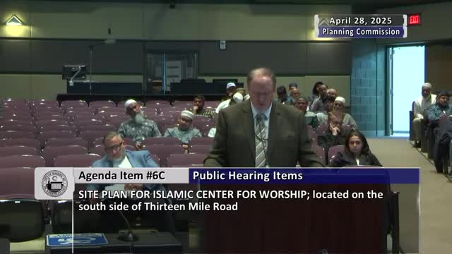 Warren Planning Commission hears community support for new Islamic center proposal