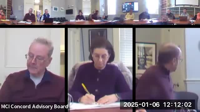 Concord advisory board narrows vendor-selection process, sets RFP timetable