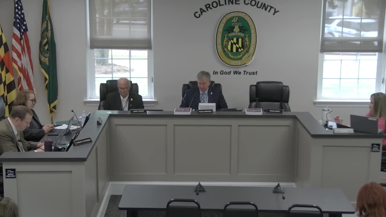 Caroline County commissioners address federal budget impact on local housing and education