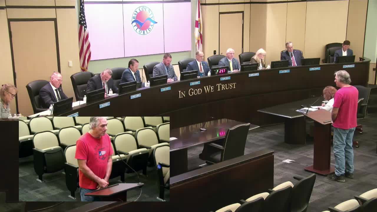 Local resident critiques mosquito spray impact on wildlife and water life health