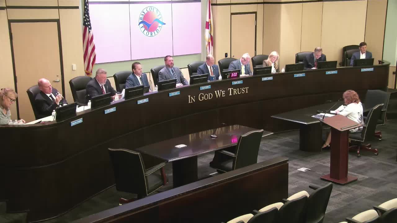 Votes at a glance: Bay County commission approves consent agenda, interlocal agreement expansion, plats and ordinances