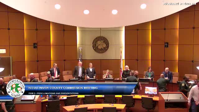 Indian River County honors correctional staff during National Correctional Officers Week proclamation