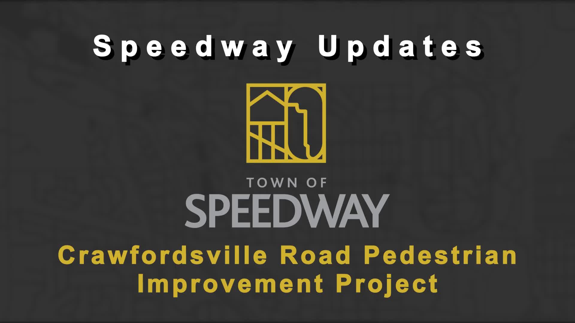 Speedway officials announce $2M sidewalk and traffic signal project on Crawfordsville Road