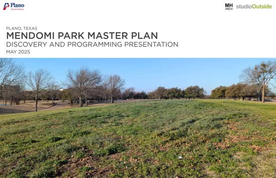 Studio Outside and Mun Harris Architects unveil Mendome Park design project in Plano