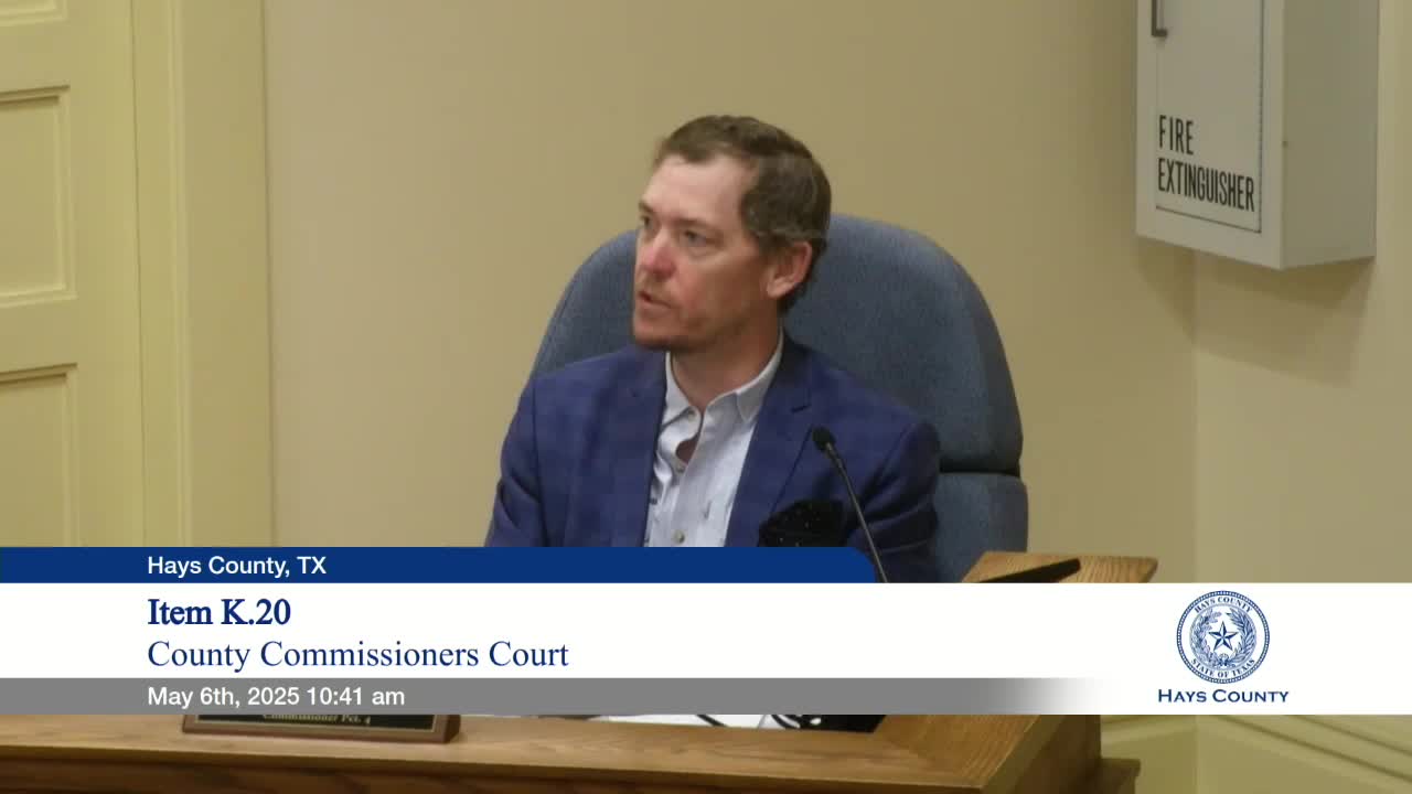 Hays County Commissioners discuss mental health diversion center expansion plans