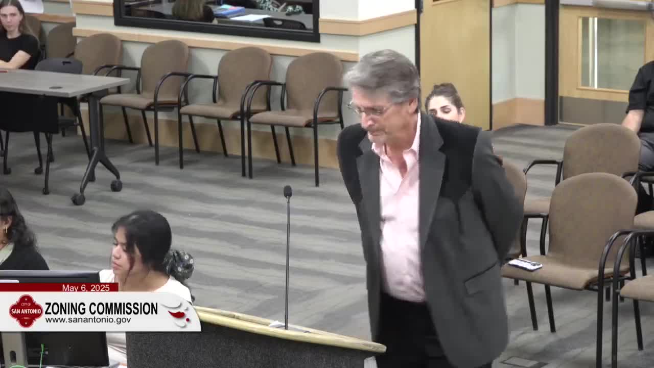 Resident Jerry Peters Addresses Commissioners on Greater Harmony Hills Community Issues