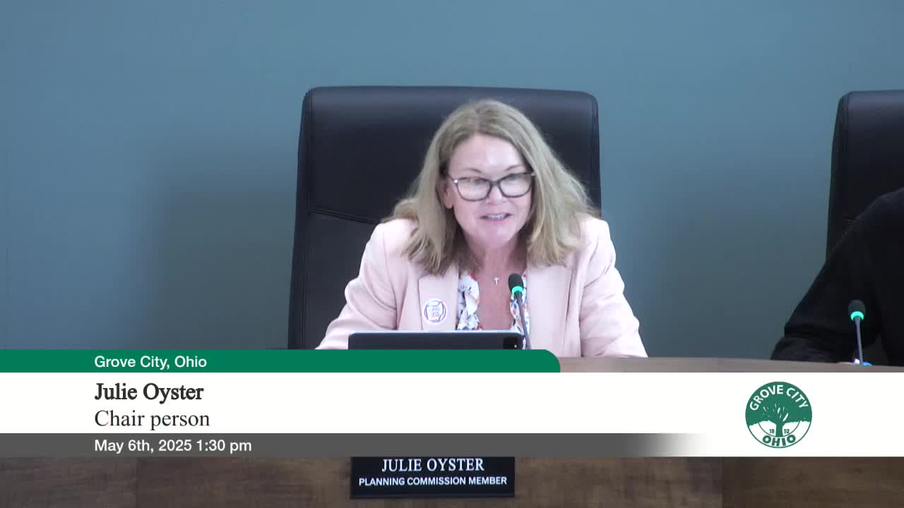 Grove City planning commission recommends approval for Kids Dig It indoor play facility at 3454 Grant Avenue