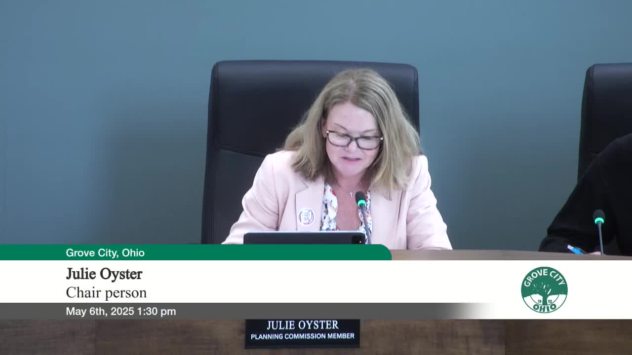 Grove City Planning Commission recommends indoor play facility approval for Kids Dig It LLC