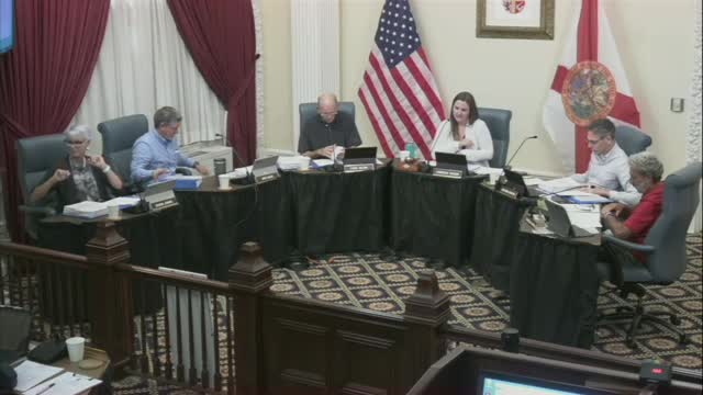 St Augustine Planning Board Discusses CRA Plan and Seawall Development Proposals