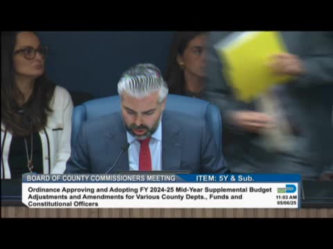 Sean Rowley addresses rental assistance issues at Miami County meeting