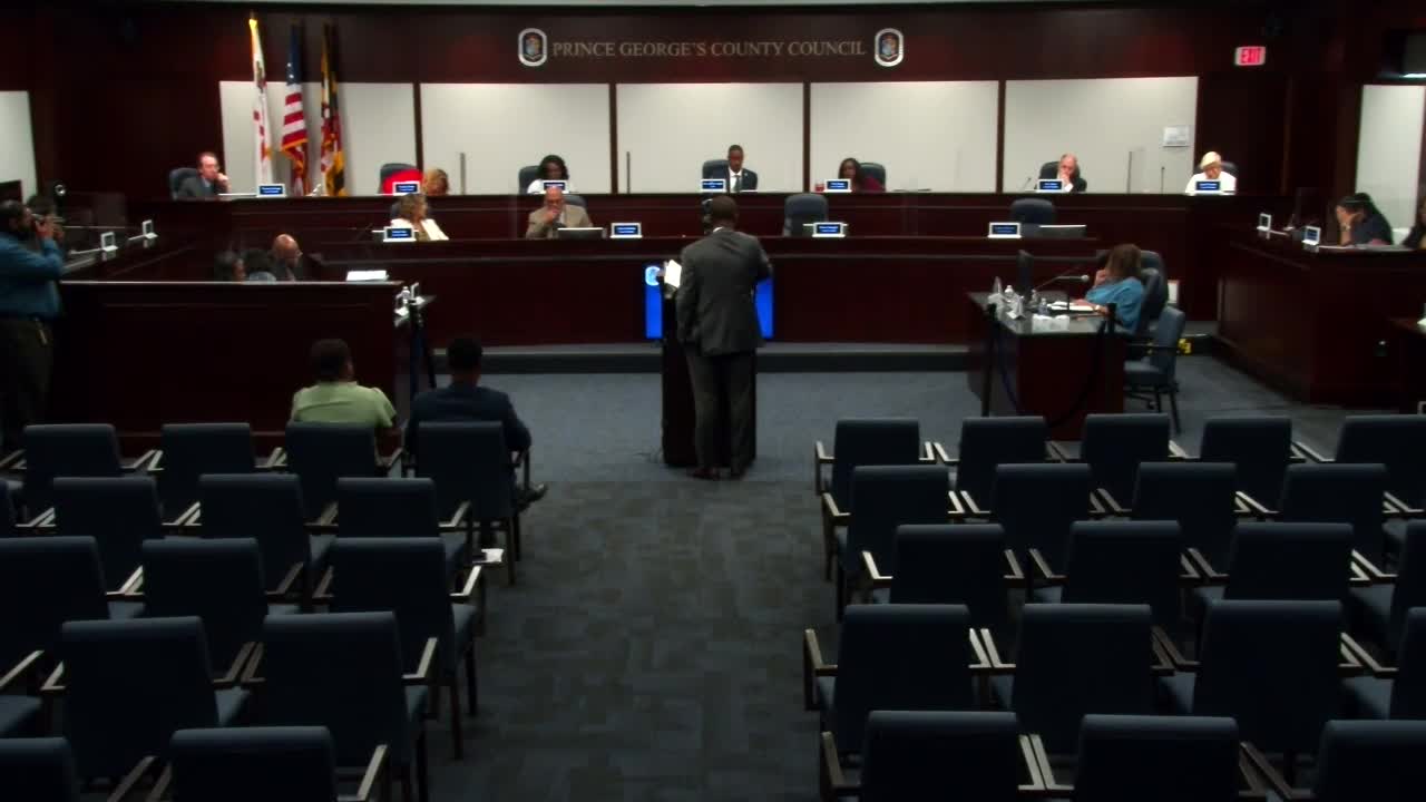 Prince George's Council discusses MegaMinds film studio plans for Fairmont Heights