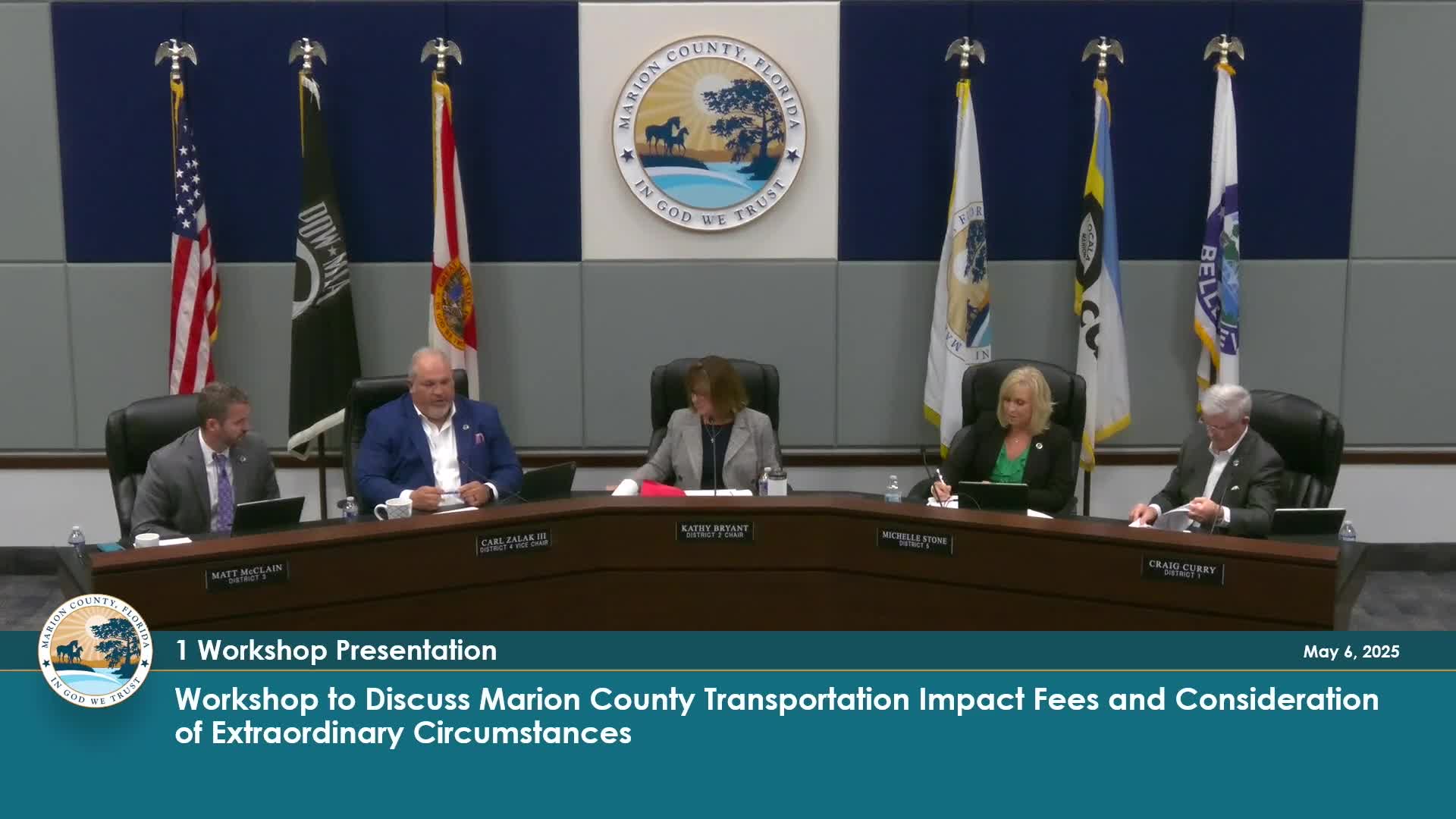Marion County Commissioners discuss impact fees to address $600M infrastructure shortfall