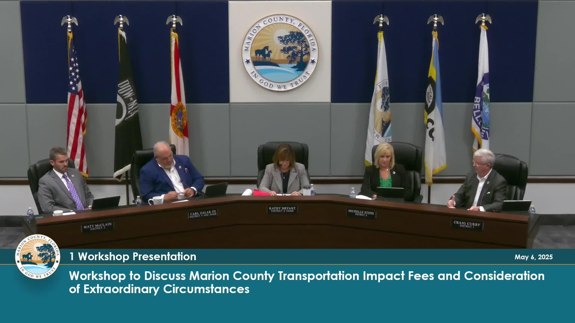 County Commissioners discuss $490M funding shortfall and road project delays