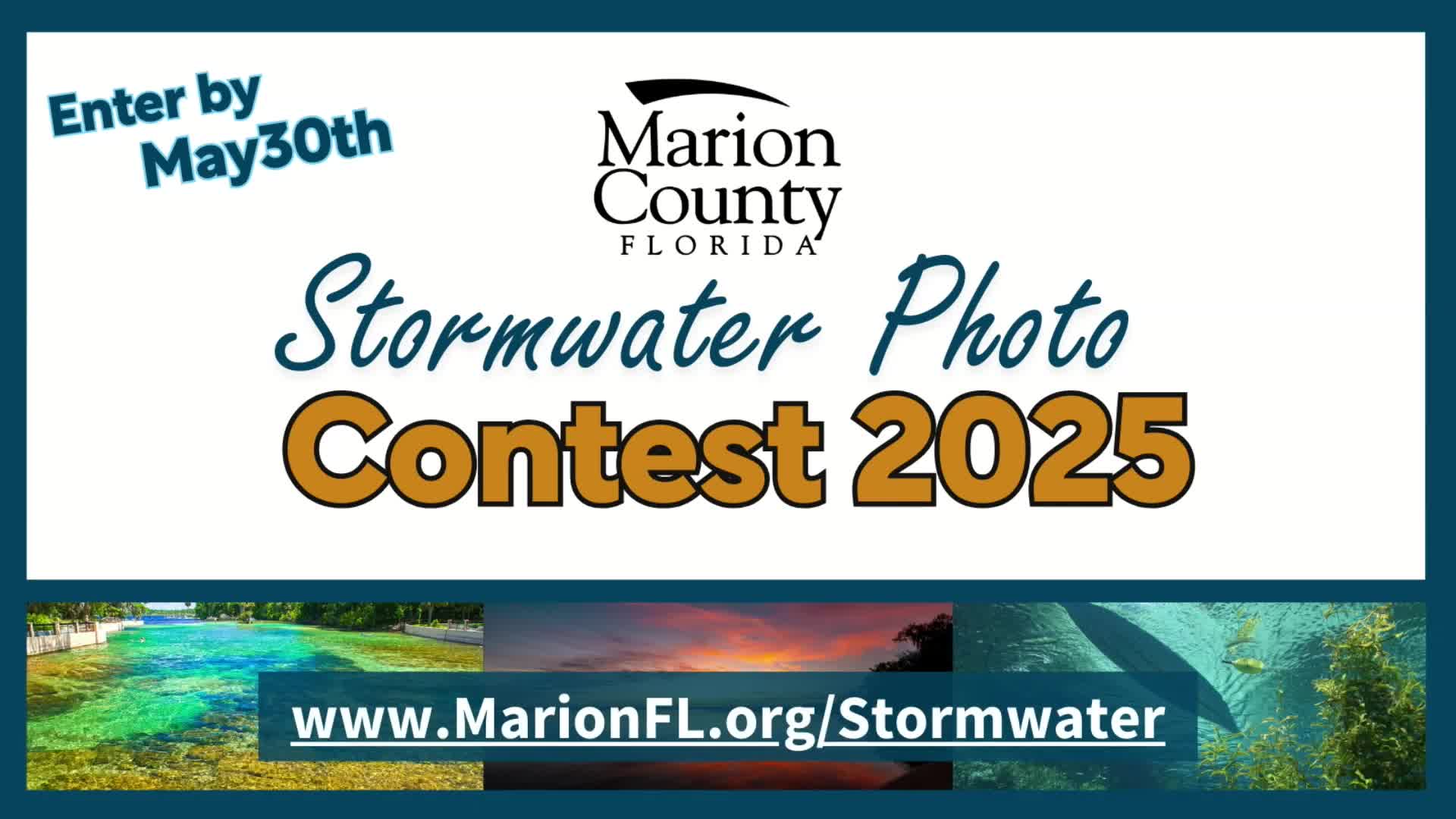 Marion County invites photo submissions for 2026 stormwater calendar contest