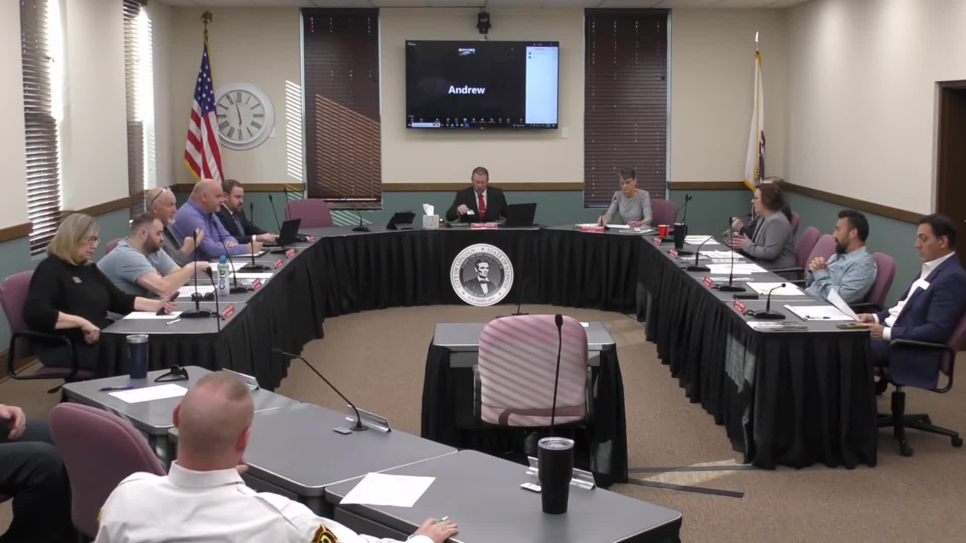 Mayor Tracy Welch sworn in during Lincoln city council meeting