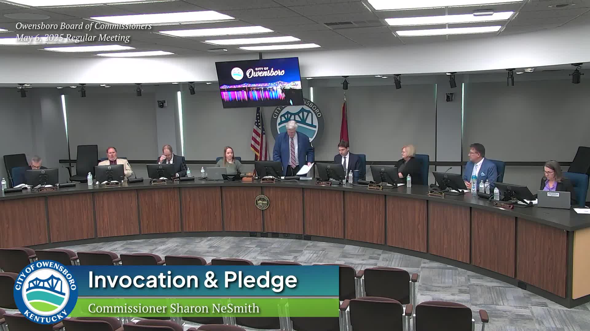 Mayor Watson proclaims May 2025 National Police Week and Professional Municipal Clerks Week in Owensboro