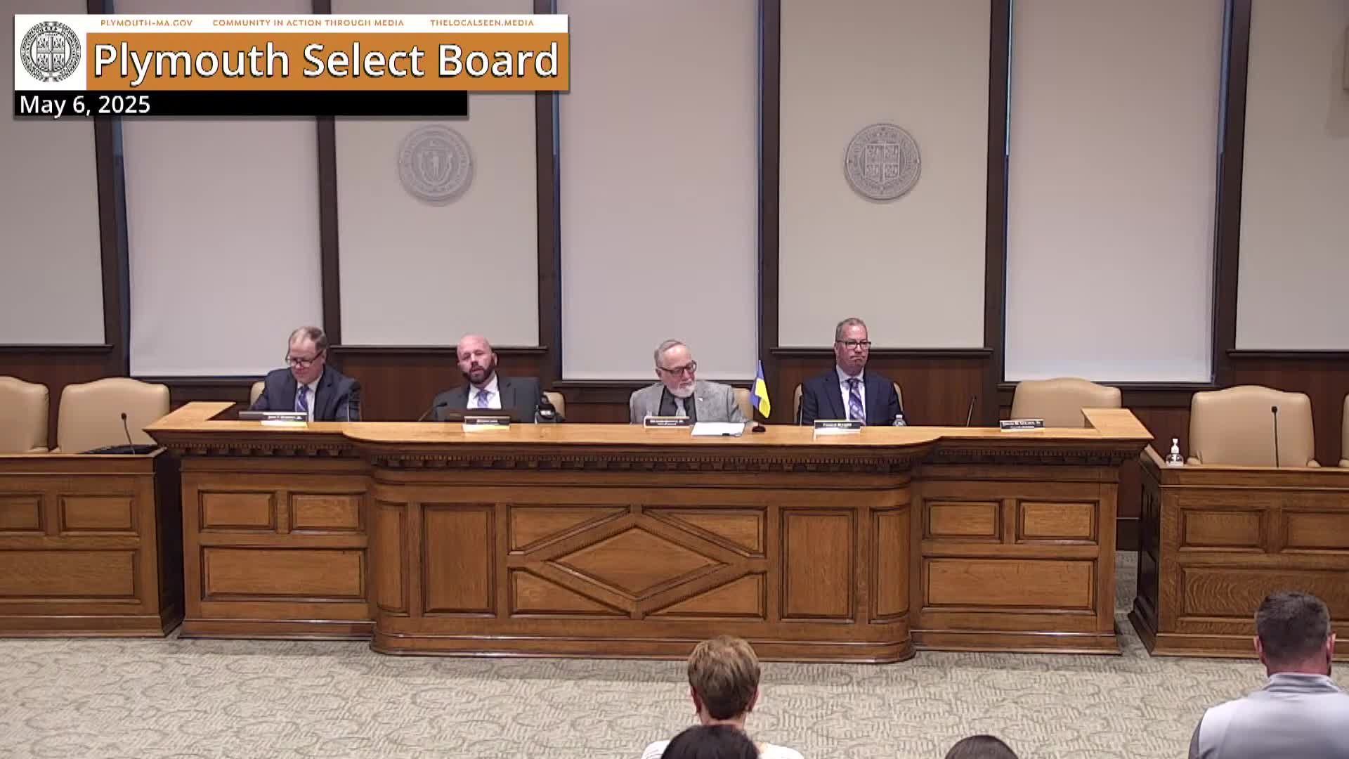 Plymouth Select Board approves four licenses and accepts Bertucci's surrender
