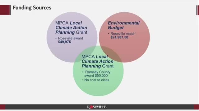 Roseville City Council pursues $49K grant for climate action planning with Ramsey County
