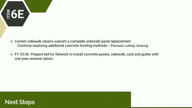 Rolling Ridge community seeks clarity on sidewalk erosion and HOA responsibilities