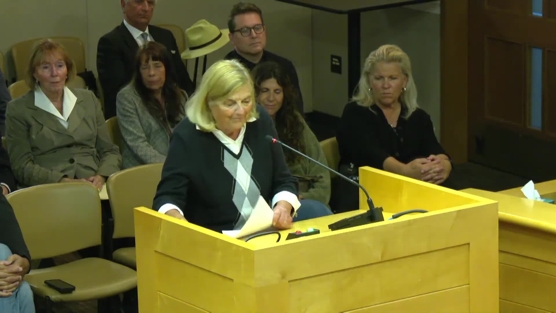 Carrie Krisscher advocates for strict enforcement of CCNRs in Dana Point