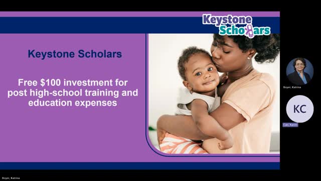 Pennsylvania launches Keystone Scholars program for future educational expenses