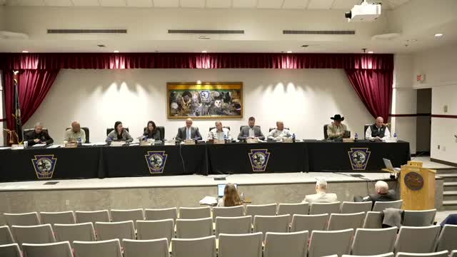 Commissioners endorse compensation review for game wardens in Pennsylvania