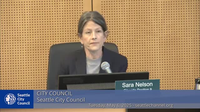Seattle City Council honors Reverend Harriet Walden for police accountability advocacy