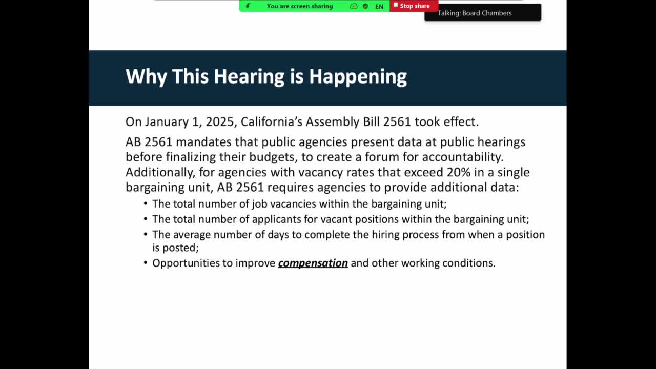 Teamsters 856 critiques Marin County's flawed compensation model during employee engagement survey briefing