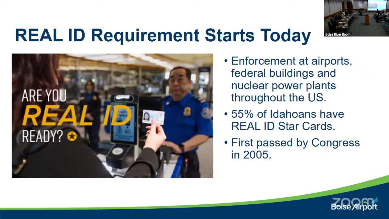 Boise Airport implements Real ID rollout and welcomes Frontier Airlines return